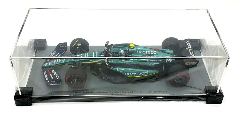 Spark 1/18 Scale 18S954 - Aston Martin AMR23 F1 British GP 2023 #14 Alonso