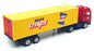 Corgi 1/64 Scale SF02 - Volvo Truck & Trailer "Sooner Foods" - Red/Yellow