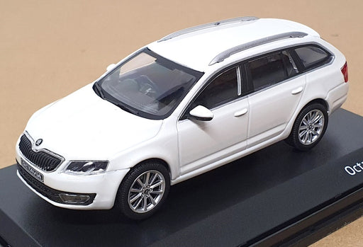 Abrex 1/43 Scale 143AB-027E - 2013 Skoda Octavia III Combi - White