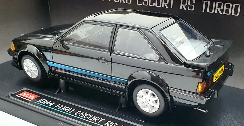 Sunstar 1/18 Scale Diecast 4962R - 1984 Ford Escort MK3 RS Turbo - Black