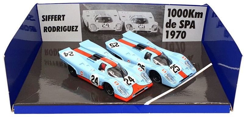 Brumm 1/43 Scale AS60 - Porsche 917 100Km Spa 1970 Duel Siffert/Rodriguez