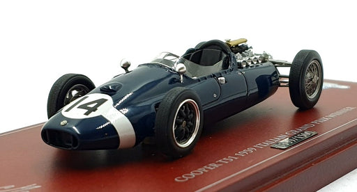 Biante 1/43 Scale BR43701G Cooper T51 #14 1959 Italian Grand Prix 1st Met. Blue