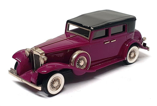 Brooklin Models 1/43 Scale CBT15 - 1931 Marmon Sixteen 4Dr Conv Sedan Purple