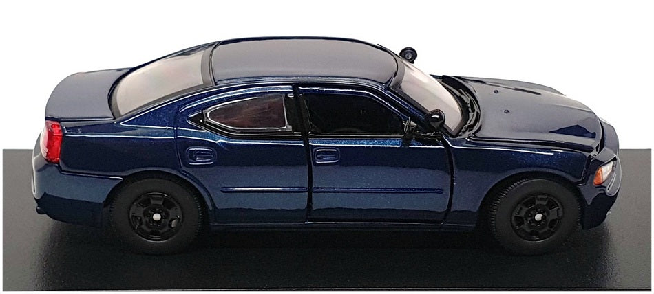 Greenlight 1/43 Scale 86604 - 2006 Dodge Charger Castle - Met Blue