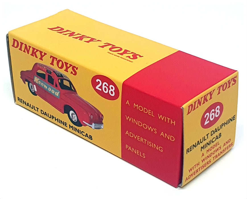 Atlas Editions Dinky Toys 268 - Renault Dauphine Minicab - Red