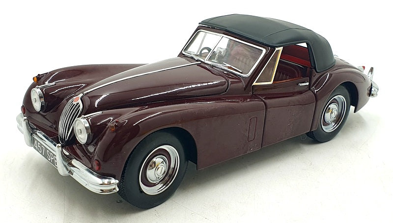 Sun Star 1/18 Scale Diecast DC151124D - Jaguar XK140 - Maroon