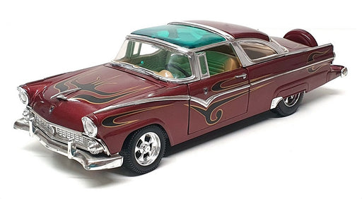 Road Legends 1/18 Scale 18723R - 1955 Ford Fairlane Crown Victoria - Deep Red