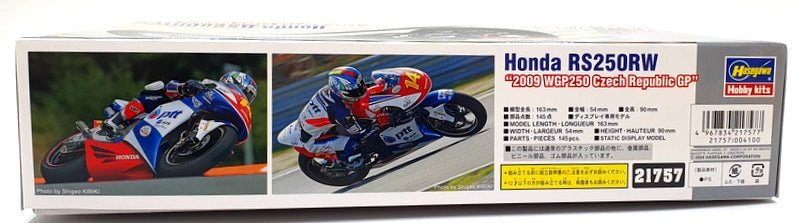 Hasegawa Kits 1/12 Scale 21757 - Honda RS250RW "2009 WGP250 Czech Republic GP"