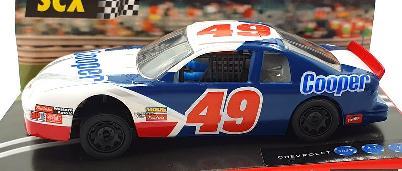 SCX 1/32 Scale Slot Car 60210 - Chevrolet Nascar "Cooper" SCX #49