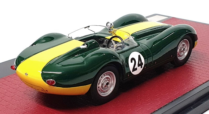 Matrix 1/43 Scale MX41001-021 - 1958 Jaguar Lister #24 - Green/Yellow