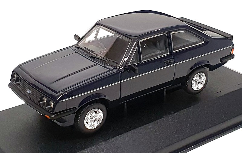 Vanguards 1/43 Scale VA14909 - Ford Escort Mk2 RS2000 - Midnight Blue 