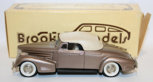 Brooklin Models 1/43 Scale BRK14 - 1940 Cadillac V16 Conv Coupe - Bronze