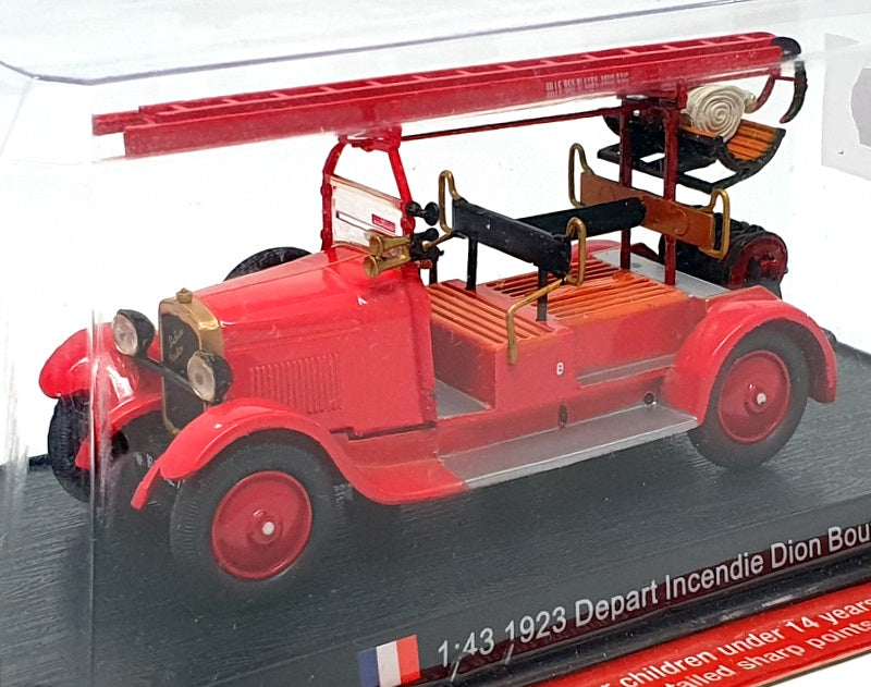 Del Prado 1/43 Scale FEN36 - 1923 Dion Bouton Fire Engine Truck - Red