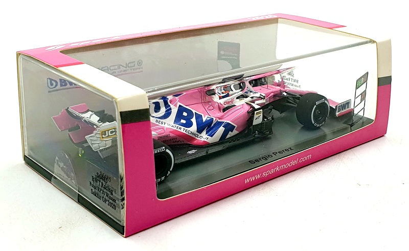 Spark 1/43 Scale S6485 - BWT Racing Point RP20 Winner Sakhir GP F1 2020 #11