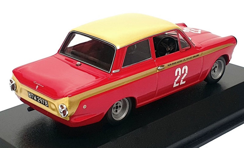 Minichamps 1/43 Scale 400 648222 - Lotus Cortina Mk1 ETCC '64 SIGNED J. Whitmore