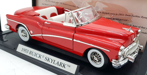 Motor Max American Graffiti 1/18 Scale Diecast 73100G - 1953 Buick Skylark - Red