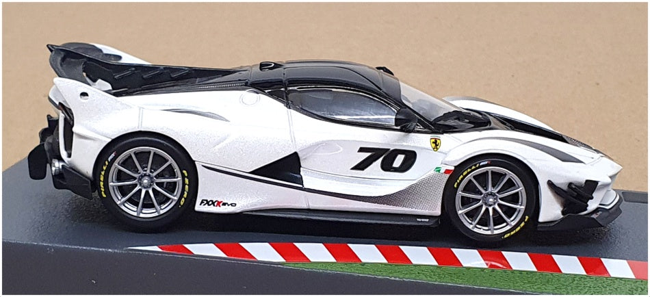 Altaya 1/43 Scale Diecast 61023Q - 2017 Ferrari FXX K Evo #70 - White/Grey