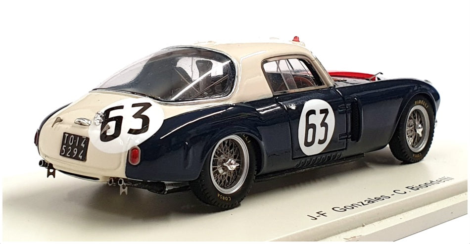 Spark Model 1/43 Scale S4720 - Lancia D20 Le Mans 1953 - #63