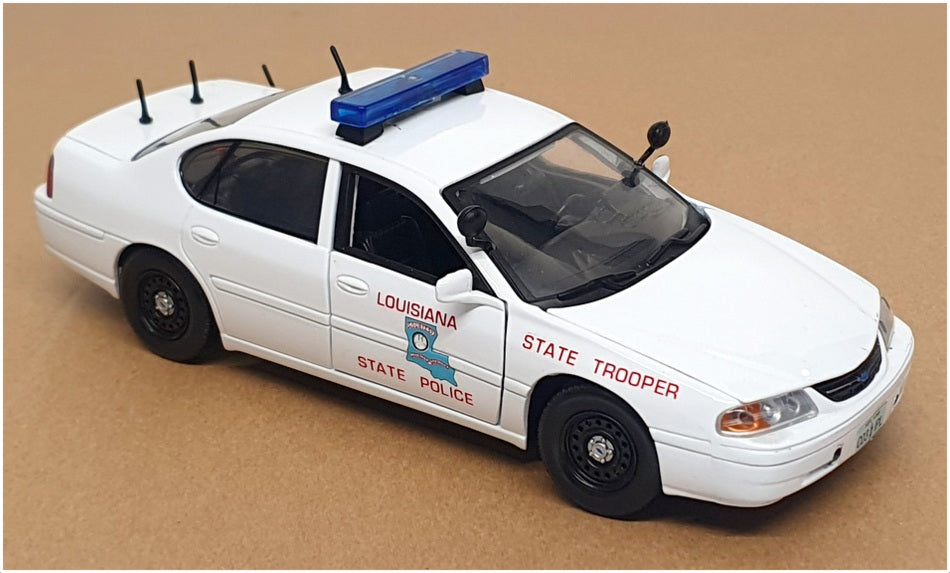 Motor Max 1/24 Scale 9724F - Chevrolet Impala Police Car Louisiana