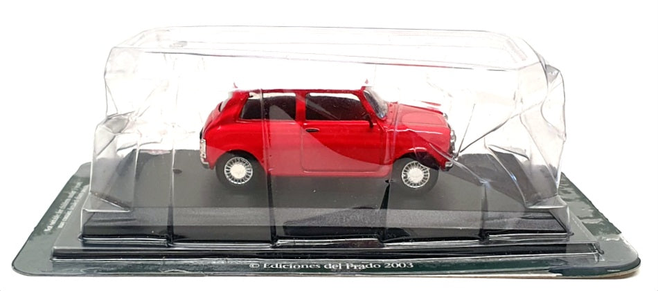 Del Prado 1/43 Scale Diecast DP1988 - Mini Cooper - Red/White