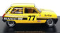 Spark 1/43 Scale US059 - Renault 5 #77 IMSA RS 1980 P. Jacquemart - Yellow