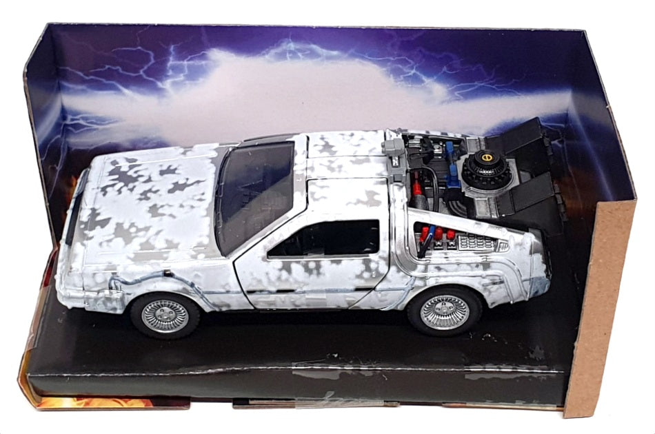 Jada 1/32 Scale 34785 - Back To The Future DMC DeLorean Time Machine - Frosted