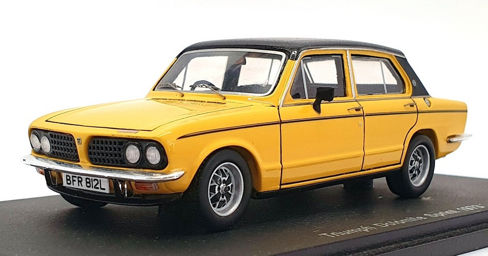 Spark Model 1/43 Scale Resin S0519 - 1973 Triumph Dolomite Sprint - Yellow