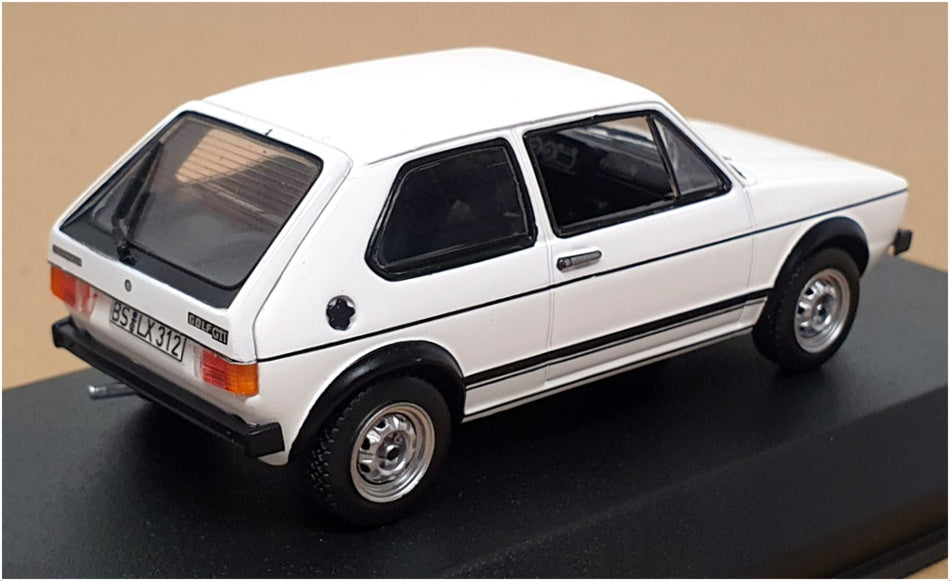 Norev 1/43 Scale Diecast 840048 - 1977 Volkswagen Golf GTI - Polar White