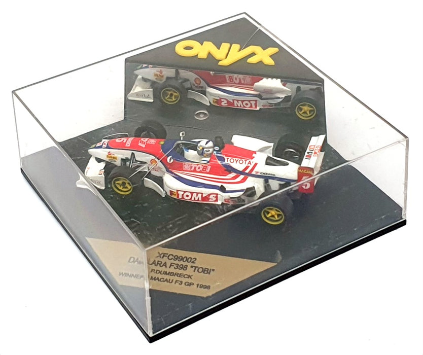 Onyx 1/43 Scale XFC99002 - Dallara F398 Tobi 1st Macau F3 GP 1998 - P. Dumbreck