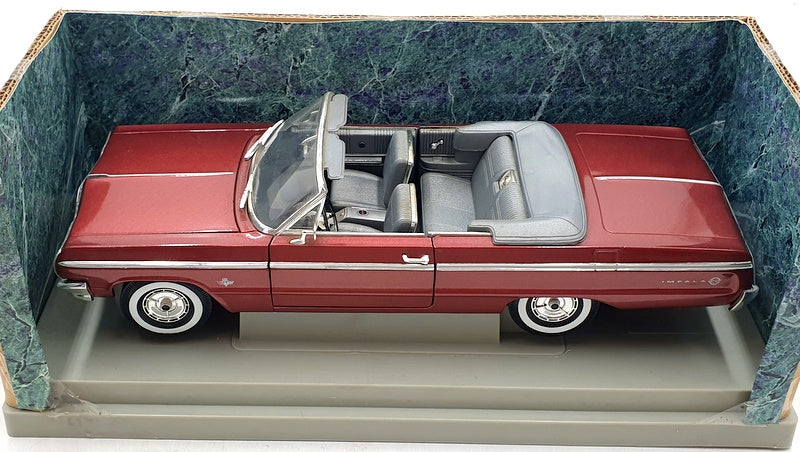 Ertl 1/18 Scale Diecast 7837 - 1964 Chevrolet Impala SS - Dark Red