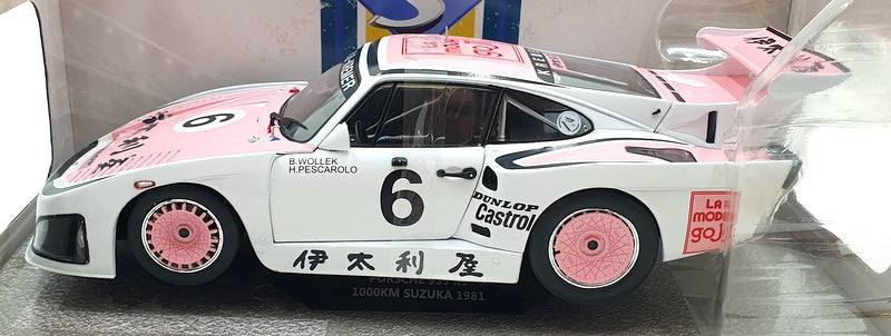 Solido 1/18 Scale Diecast S1807204 - Porsche 935 K3 Suzuka 1981 B.Wollek #6