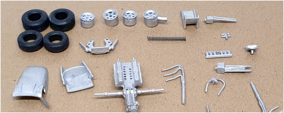 S.C.R. Models 1/43 Scale Unbuilt Kit 20-89 - 1967 F1 Honda RA300 - Surtees