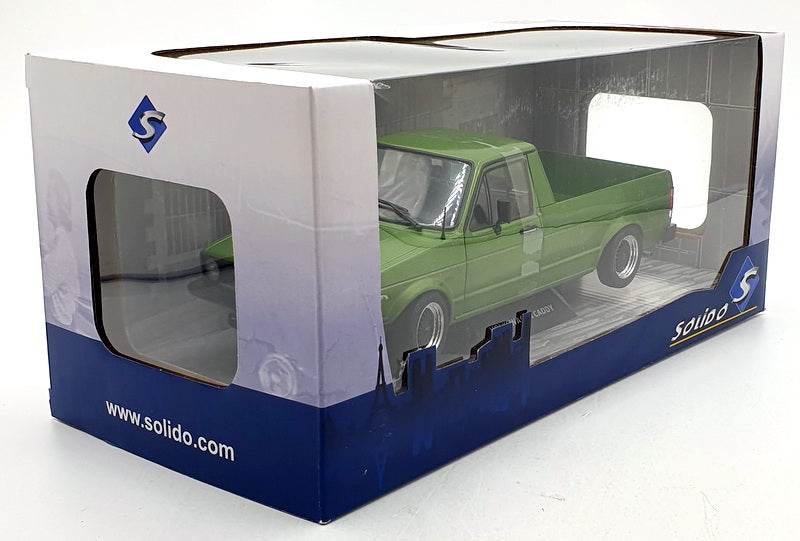 Solido 1/18 Scale Diecast S1803507 - 1982 VW Caddy Mk1 - Mat Green