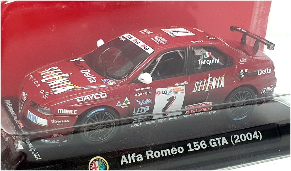 Altaya 1/43 Scale 1724C - Alfa Romeo 156 GTA #1 FIA Championship 2004