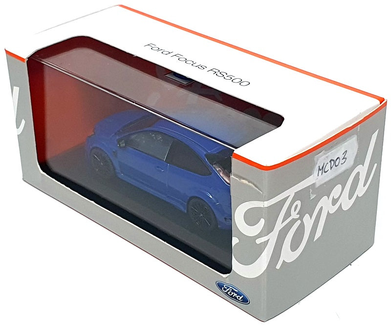 Minichamps 1/43 Scale Diecast MCD03 - Ford Focus RS500 - Blue