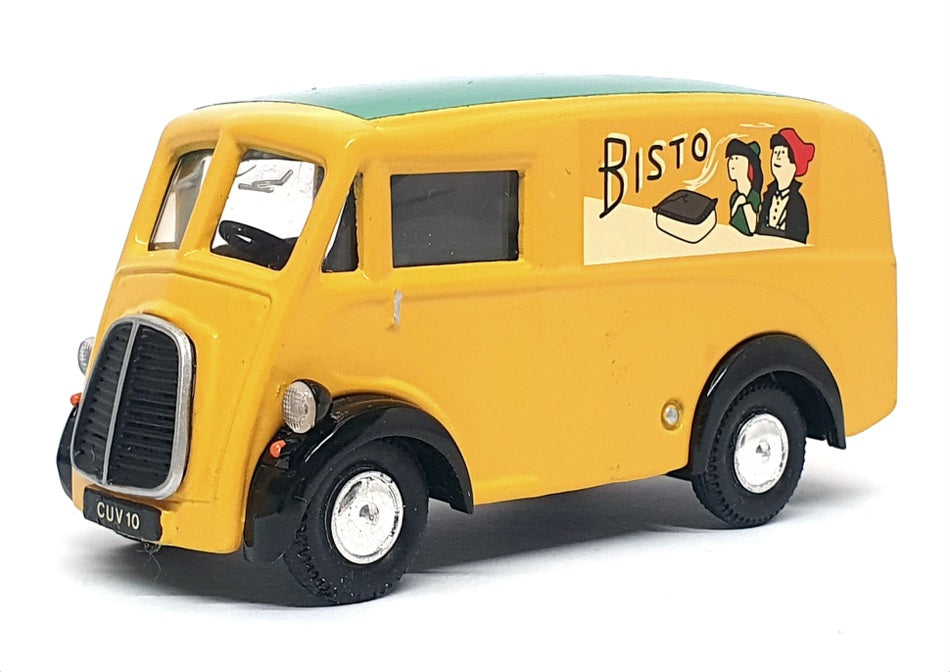 Corgi 1/43 Scale 96886 - Morris J Van (Bisto) Yellow - REWORKED