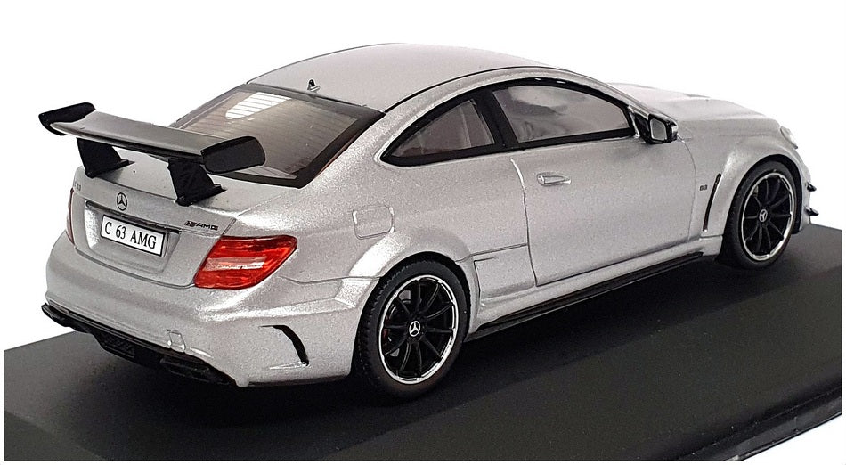 Solido 1/43 Scale S4311604 - Mercedes Benz C63 AMG Black Series - Silver