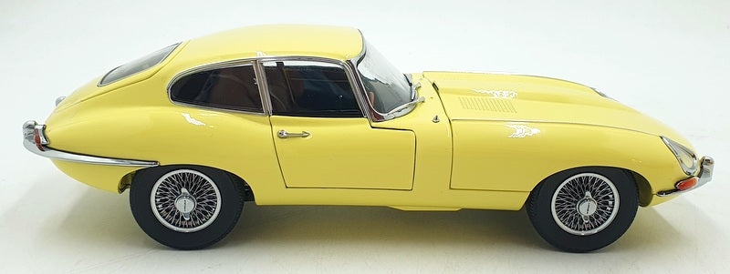 Kyosho 1/18 Scale Diecast 08954LY - Jaguar E-Type - Light Yellow