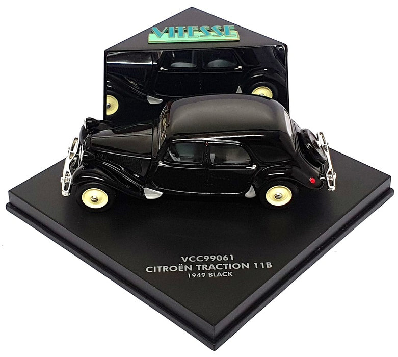 Vitesse 1/43 Scale Diecast VCC99061 - 1949 Citroen Traction 11B - Black