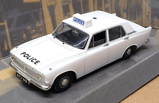 Corgi 1/43 Scale 00502 - Ford Zephyr 6 Mk3 Police Z Cars - White