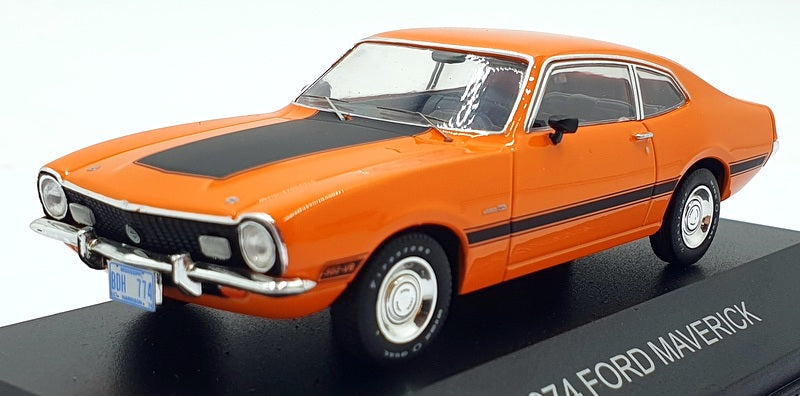 Premium X 1/43 Scale Diecast PR1064 - 1974 Ford Maverick GT - Orange 