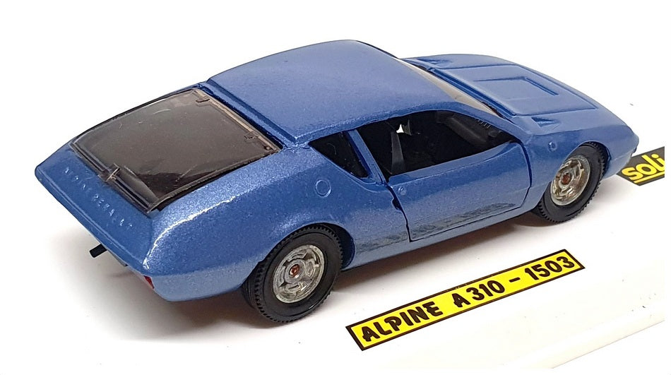 Solido 1/43 Scale Diecast 1503 - Renault Alpine A310 - Met Blue