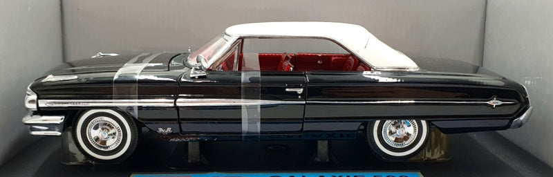 Sun Star 1/18 Scale Diecast 1442 - 1964 Ford Galaxie 500 - Black/White Roof