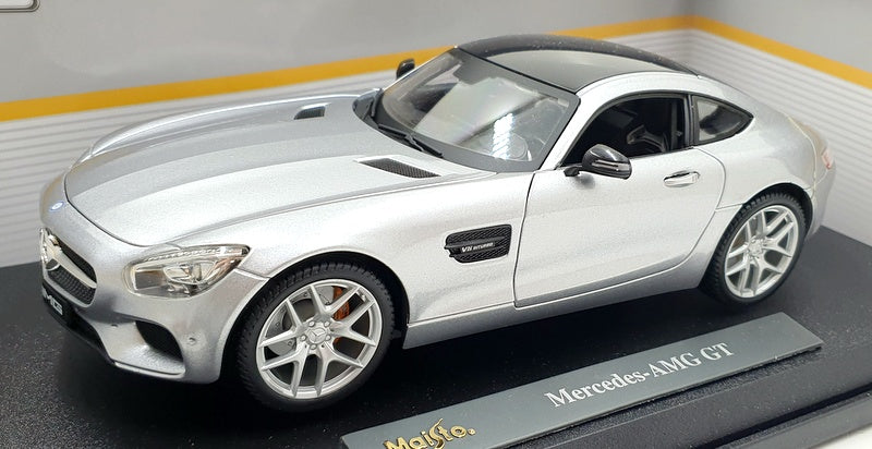 Maisto 1 18 Scale Diecast 36204 Mercedes Amg Gt Gunmetal Silver — R M Toys Ltd