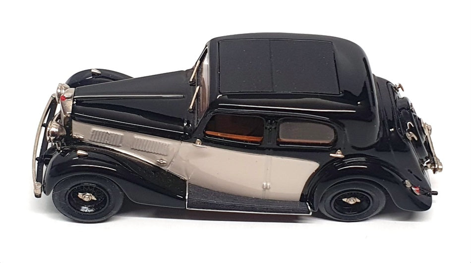 J&M Classics 1/43 Scale JM44BC - 1938 Alvis 12/70 Saloon - Black/Cream