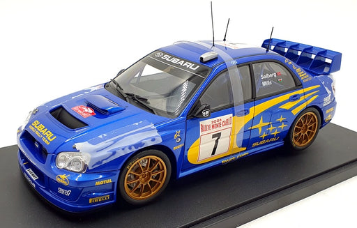 Autoart 1/18 Scale Diecast 80391 Subaru Impreza WRC 2003 RMC #7 Solberg/Mills