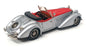 Tin Wizard 1/43 Scale TW320-2 - 1938 Horch 855 Roadster - Silver/Red