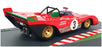 Altaya 1/43 Scale 61023G - Ferrari 312 P #3 1000km Fracorchamps 1972 - Red