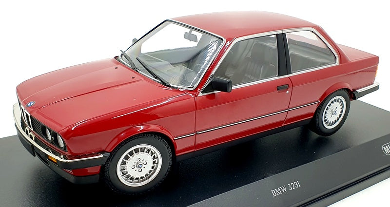 Diecast model cars Bmw 323 1/18 Minichamps i (E30) metallic grey