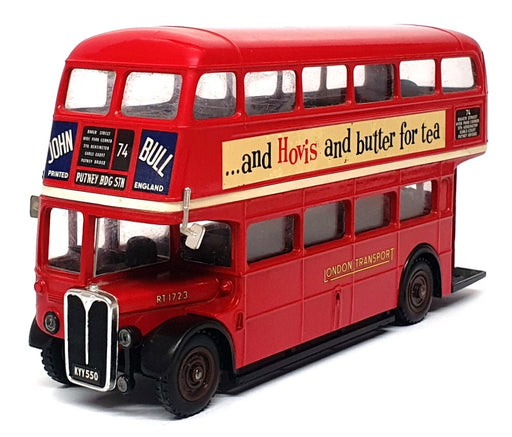 Solido 1/50 Scale Diecast 4402 (B) - AEC RT Double Deck London Bus - Red